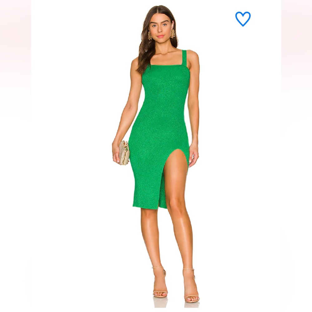 SUPERDOWN Zoe Metallic Dress